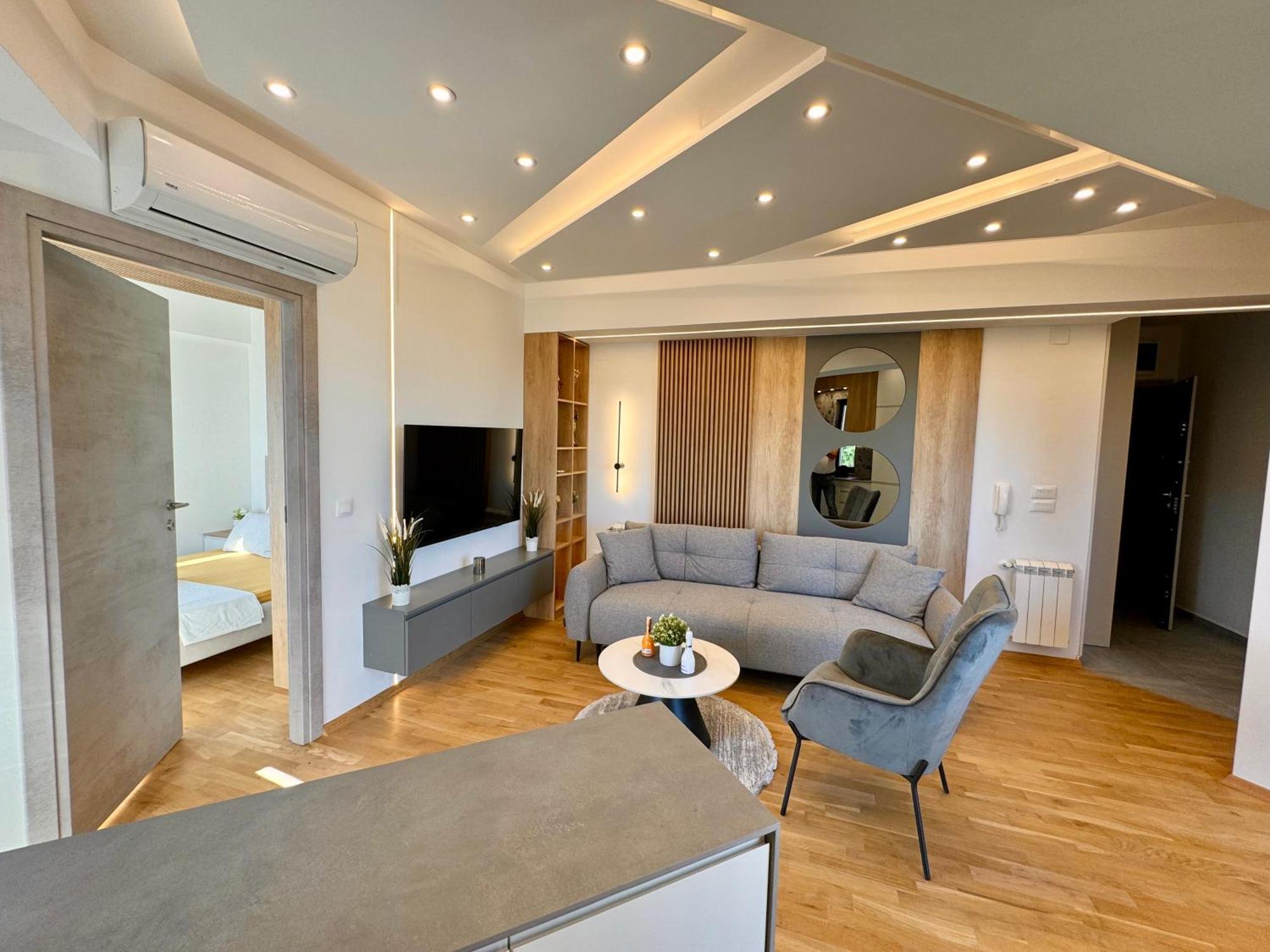 Maria Luxury Apartment Skopje Exteriör bild
