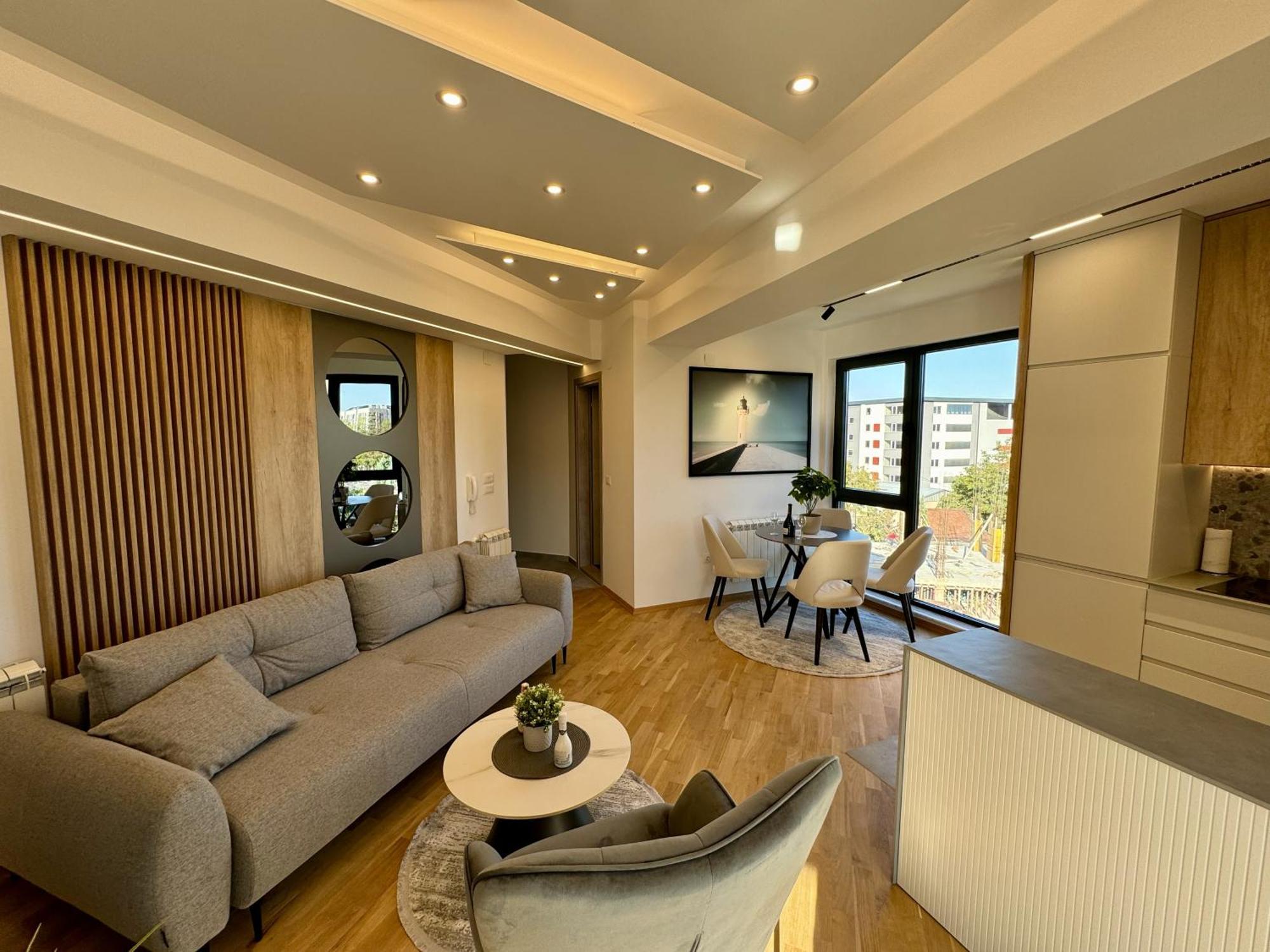 Maria Luxury Apartment Skopje Exteriör bild
