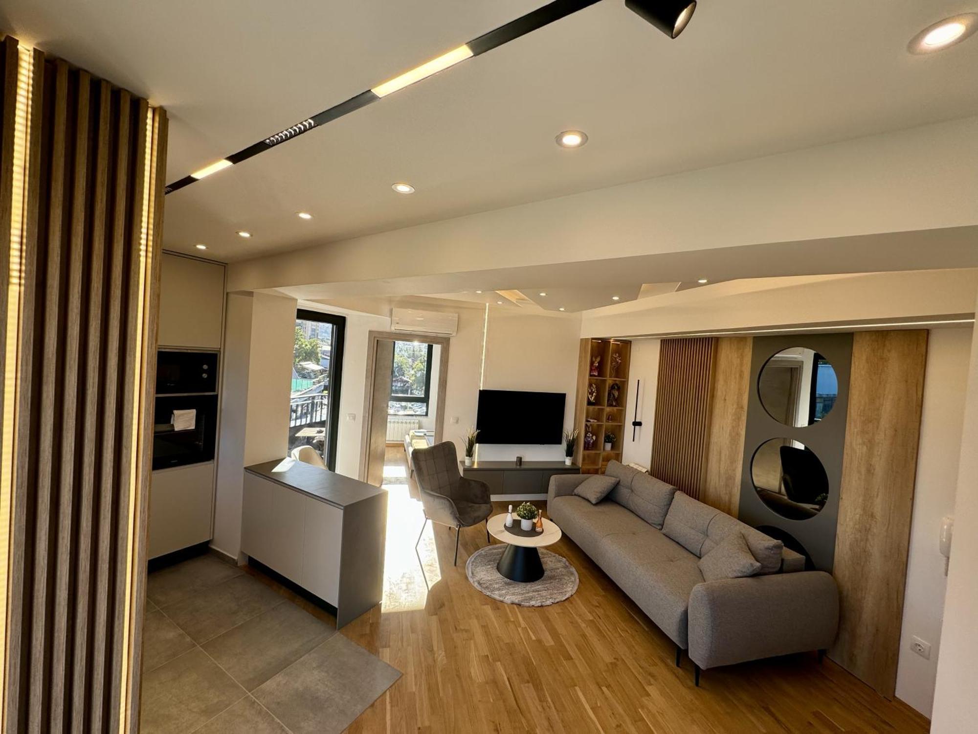 Maria Luxury Apartment Skopje Exteriör bild