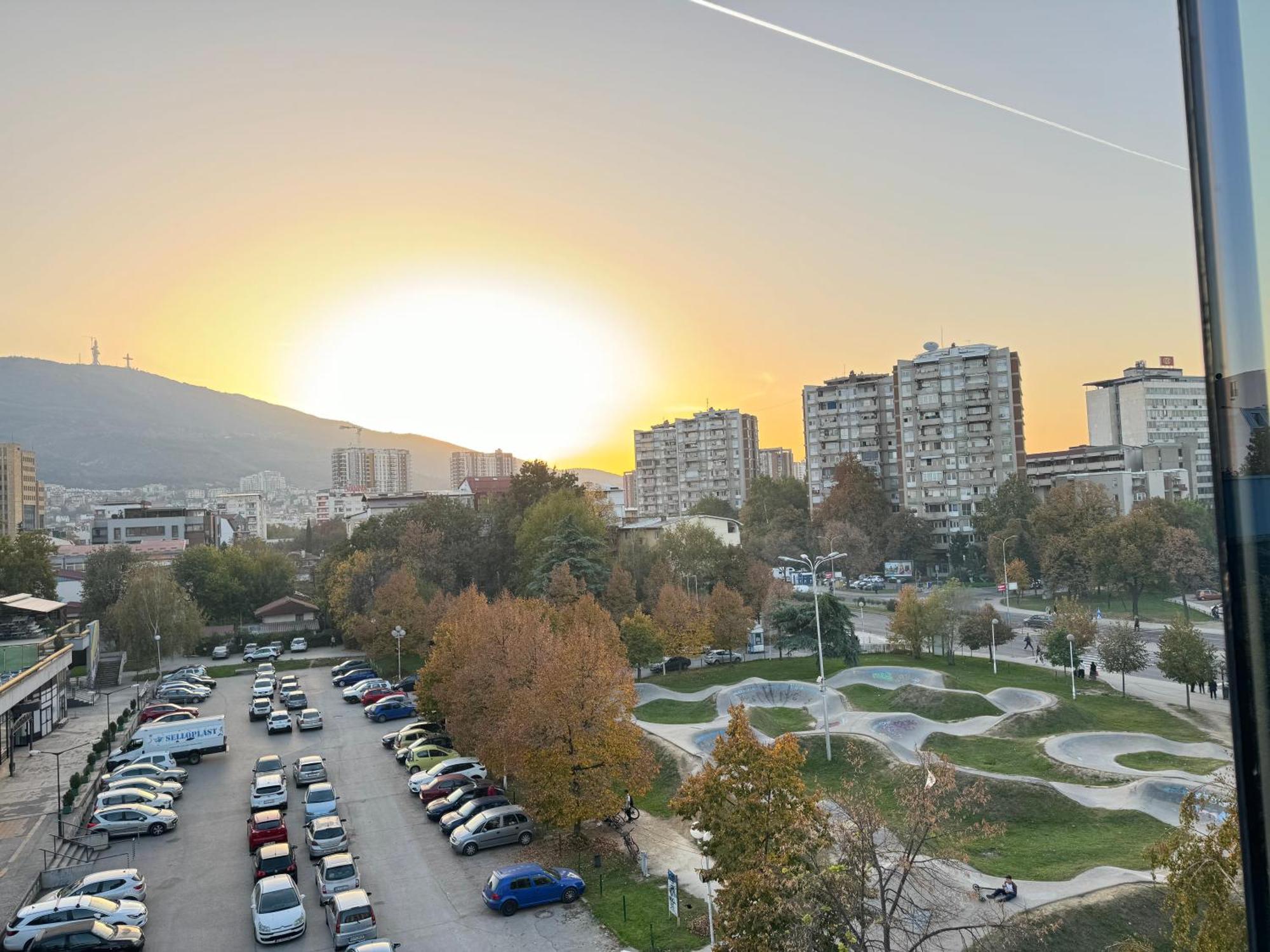 Maria Luxury Apartment Skopje Exteriör bild